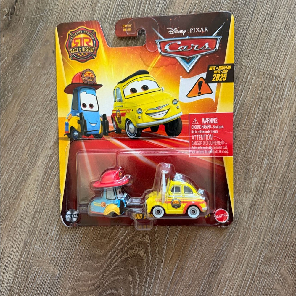Disney Pixar Cars Race & Rescue Luigi & Guido NEW 2025